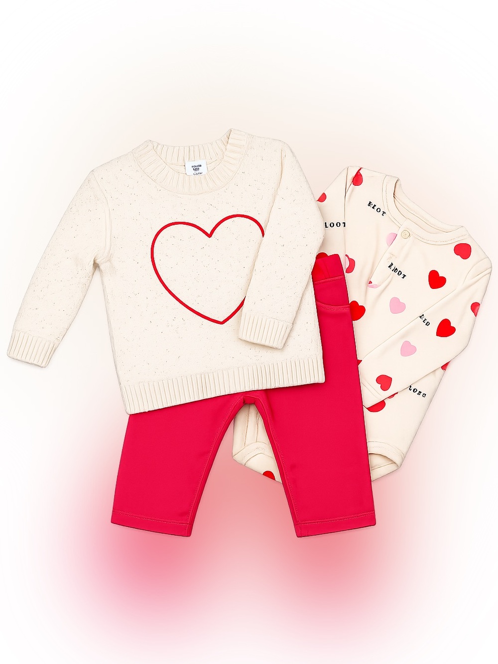 Carter’s Valentine’s Day 3-Piece Set | 3–6 Months | Like-New ❤️